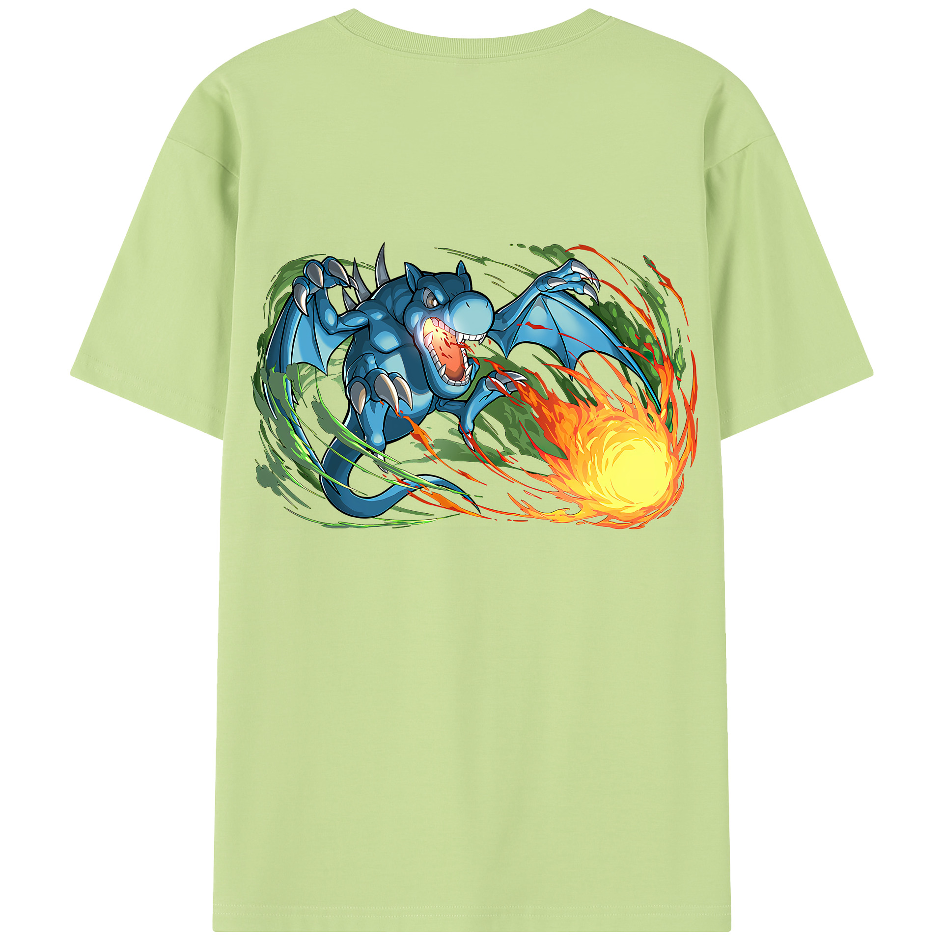 （画像用） 遊☆戯☆王 Yu-Gi-Oh! 綿100％半袖Tシャツ（背面プリント）